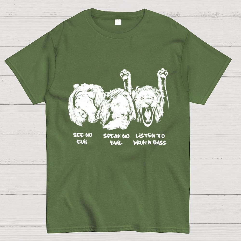 Drum and Bass Lions  T-Shirt
