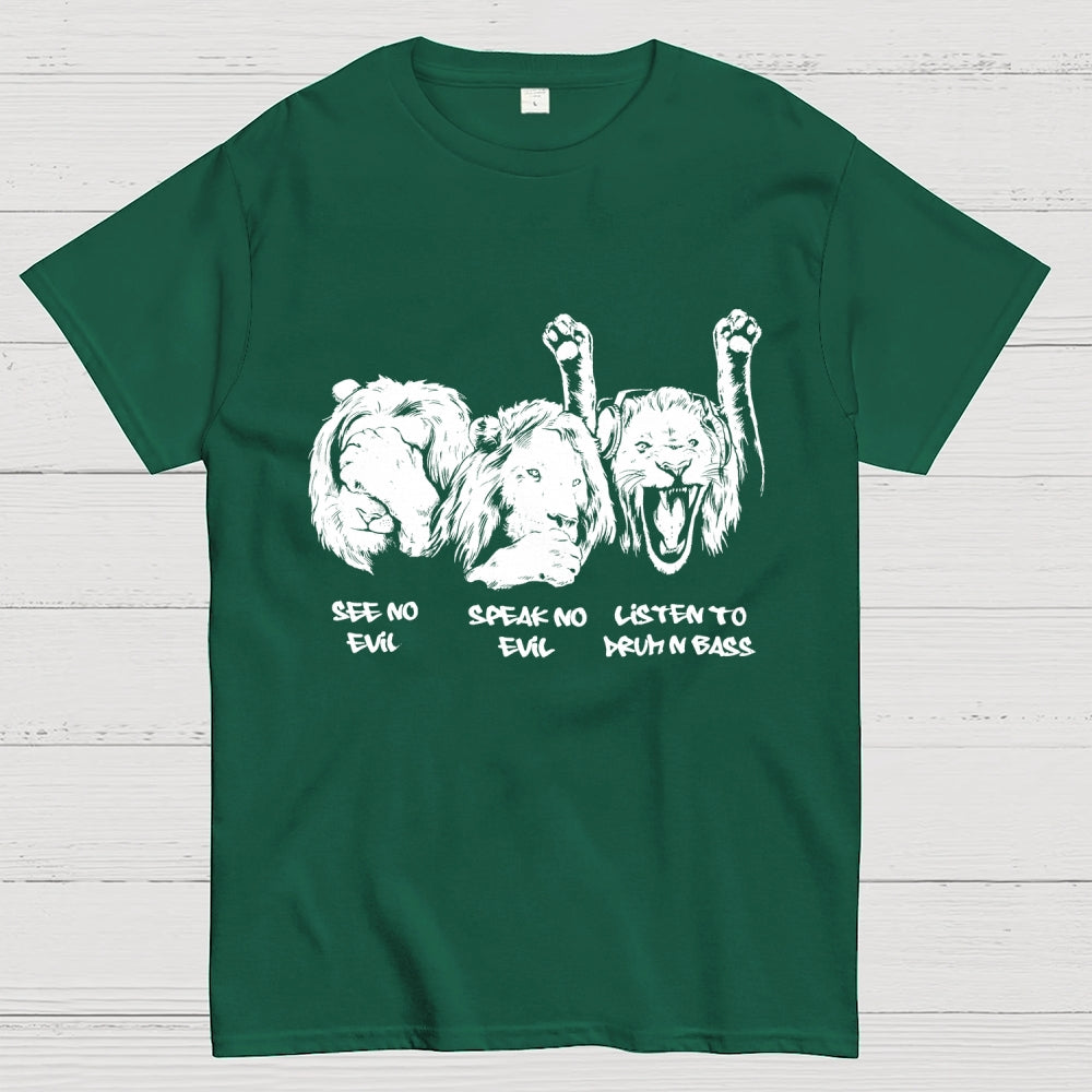 Drum and Bass Lions  T-Shirt