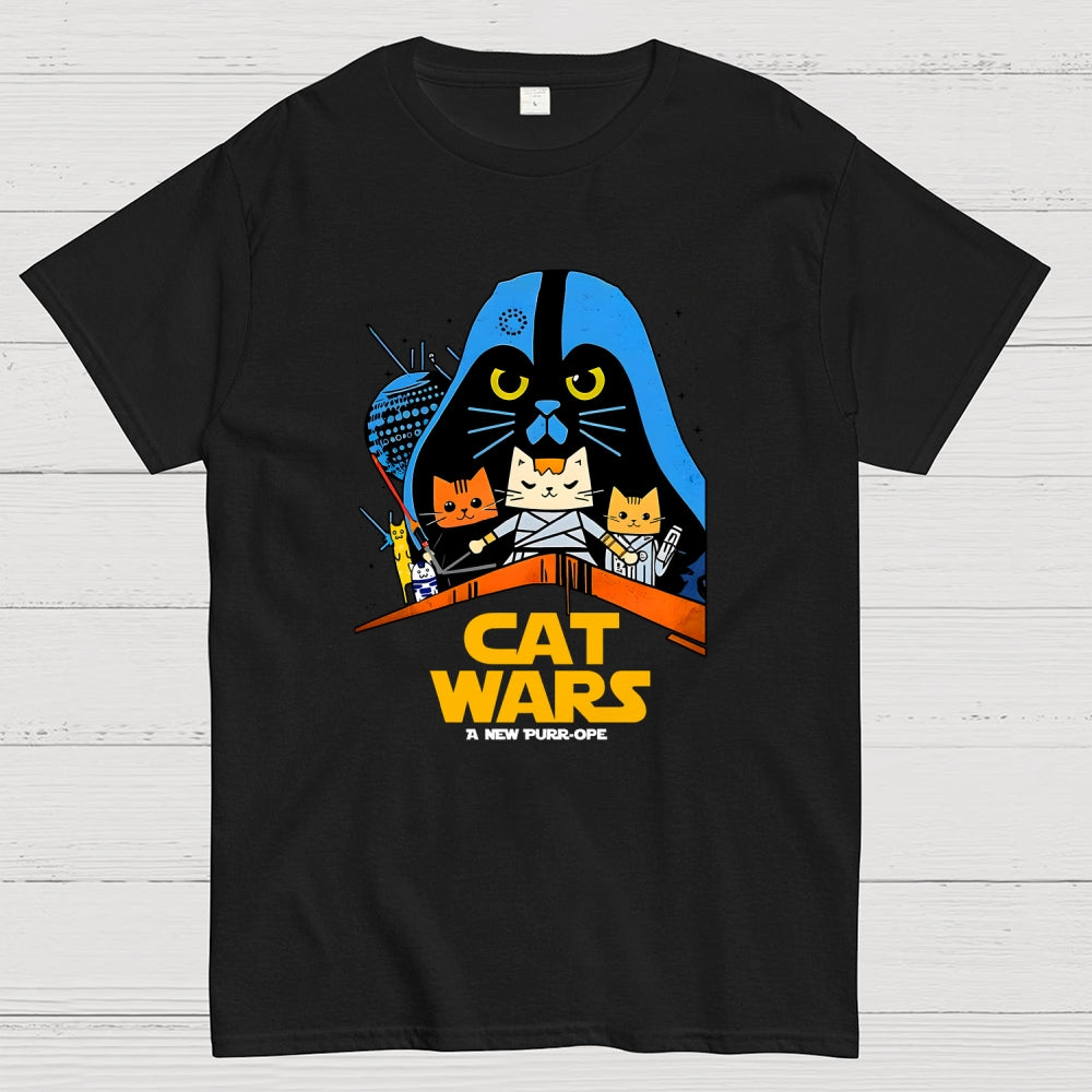 Cat Wars  Movie Parody  T-Shirt