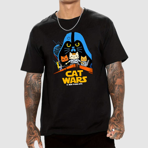Cat Wars  Movie Parody  T-Shirt