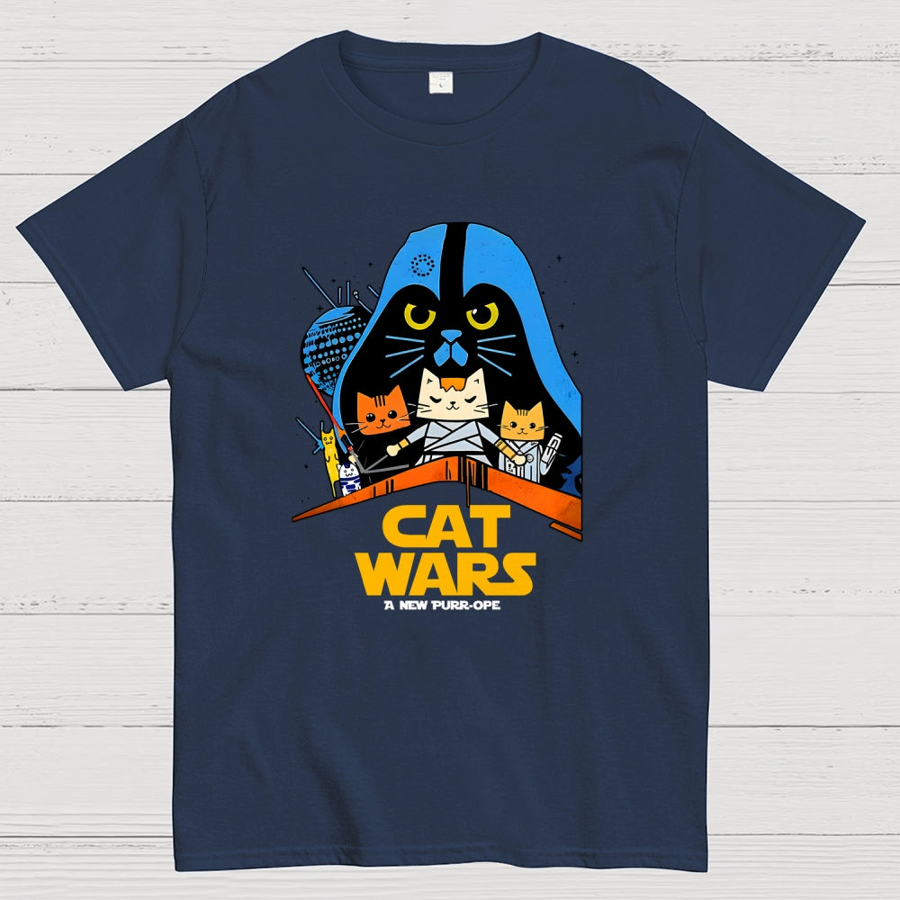Cat Wars  Movie Parody  T-Shirt