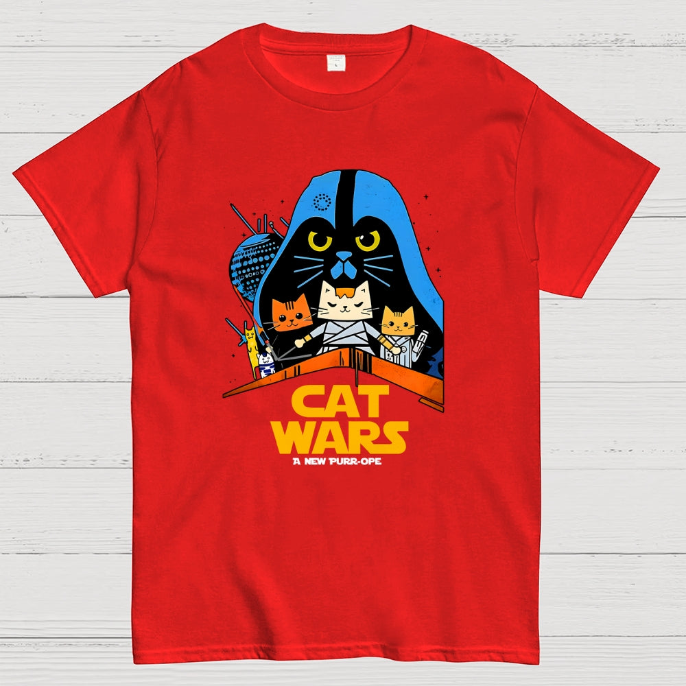 Cat Wars  Movie Parody  T-Shirt