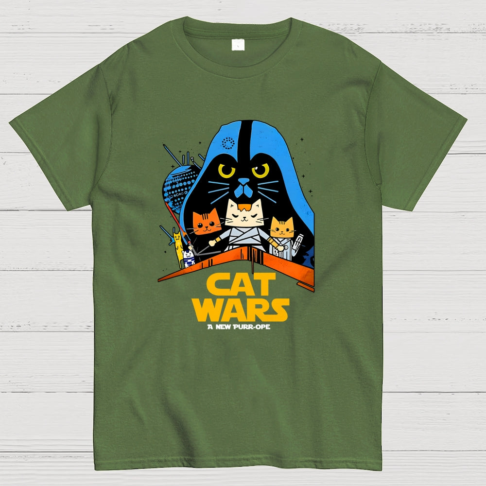 Cat Wars  Movie Parody  T-Shirt