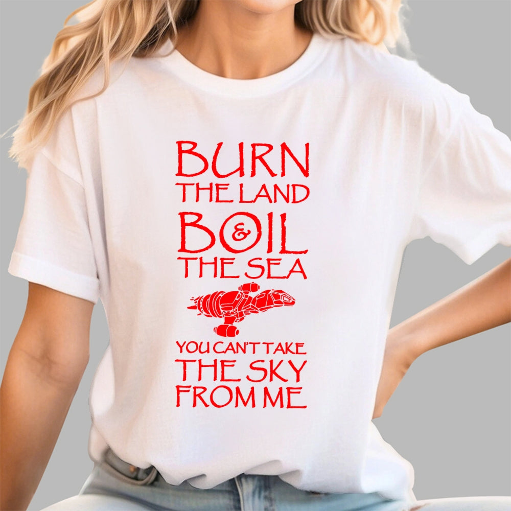 Burn The Land  T-Shirt