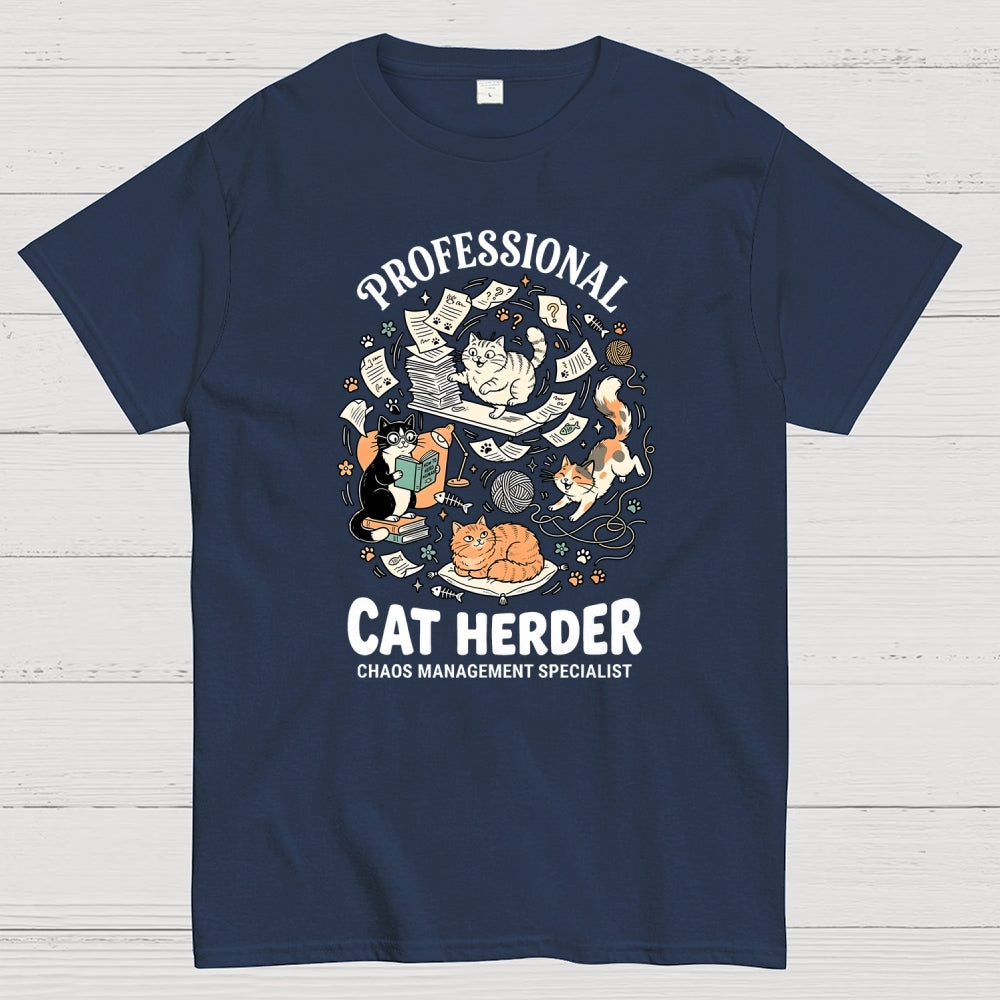 Funny Cat Chaos Design  T-Shirt