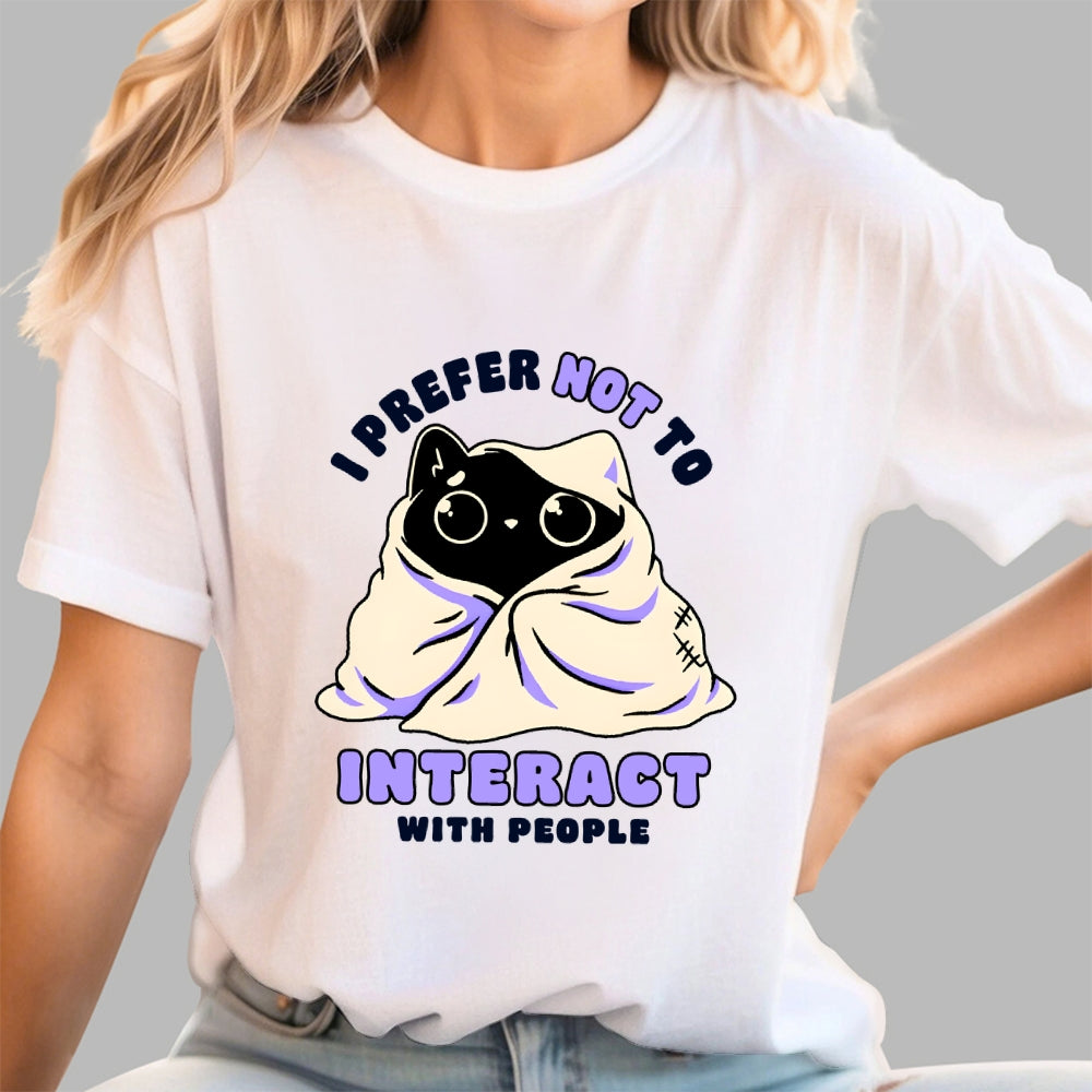 Not To Interact With People  T-Shirt