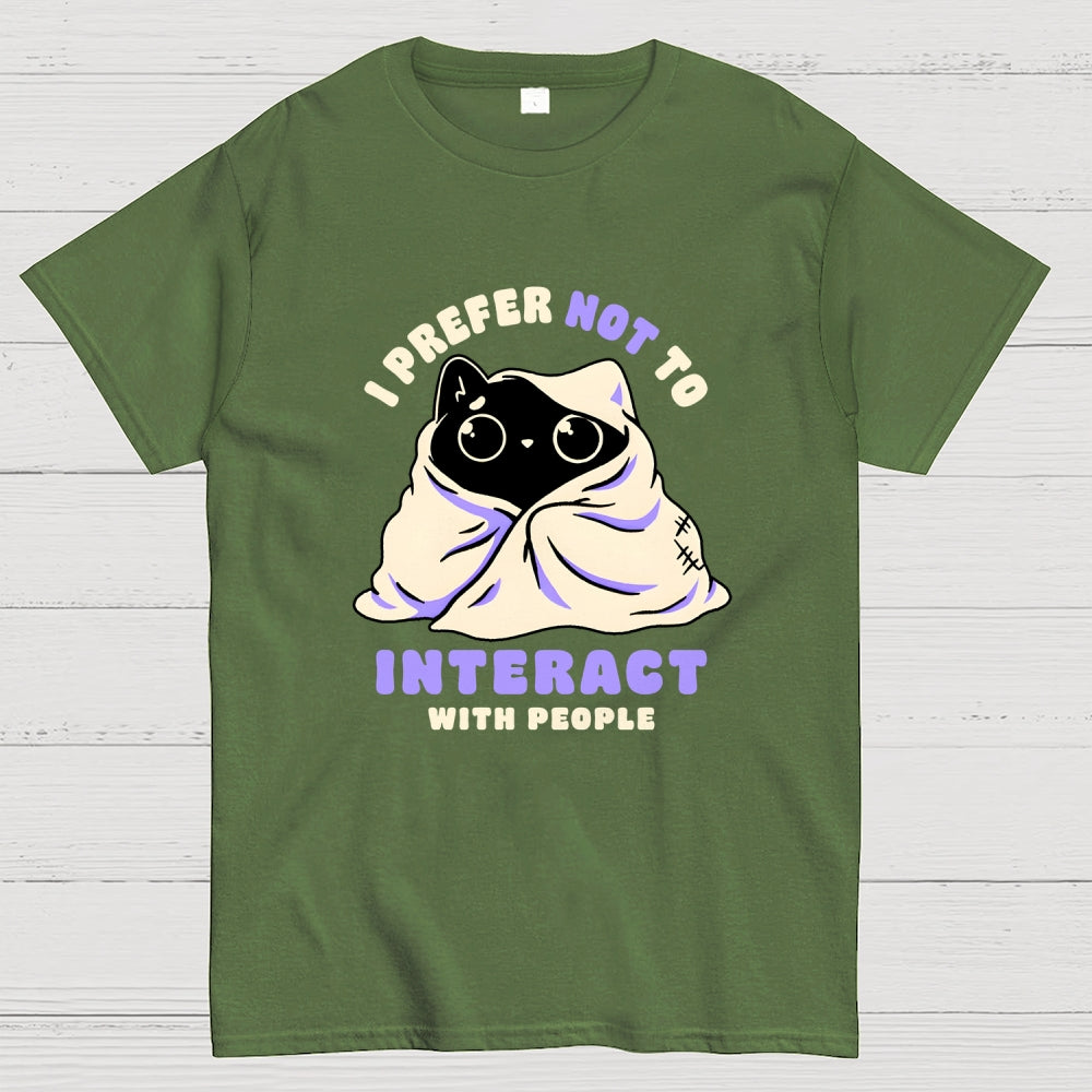 Not To Interact With People  T-Shirt