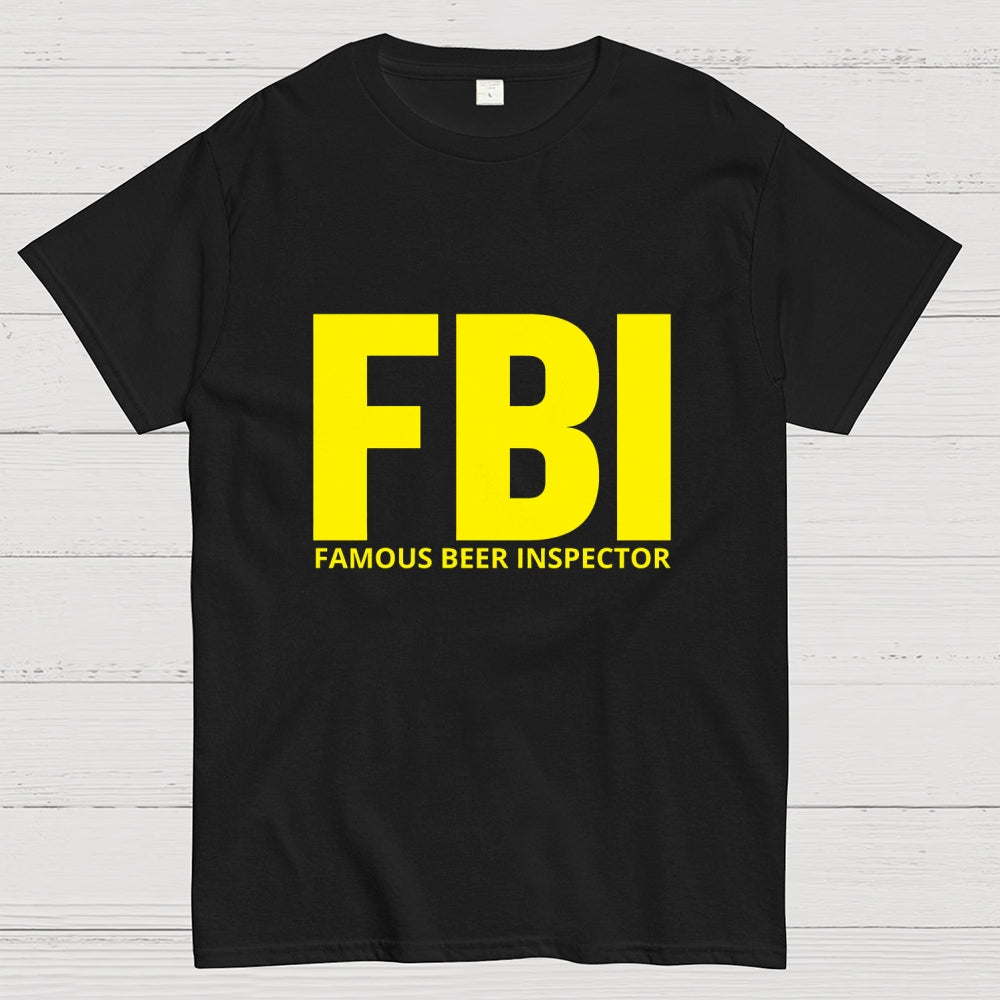 FBI Funny Pun Beer Lovers  T-Shirt