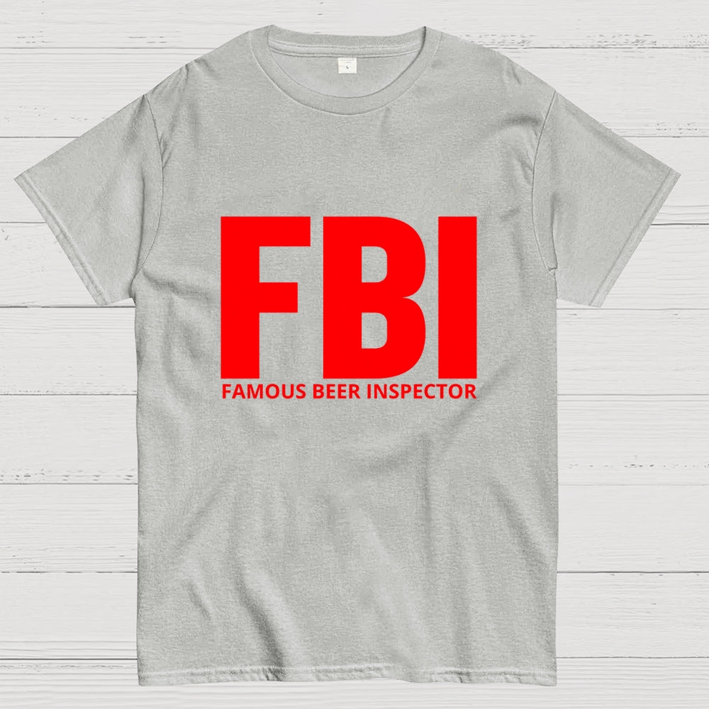 FBI Funny Pun Beer Lovers  T-Shirt