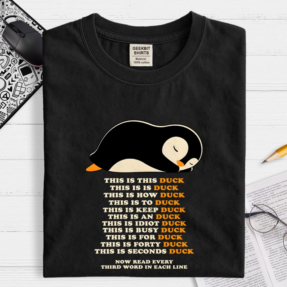 This Is Duck  T-Shirt