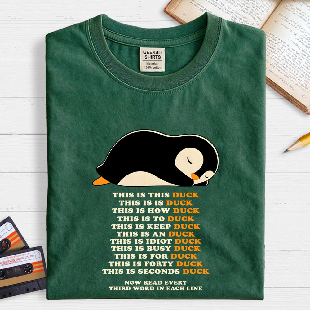 This Is Duck  T-Shirt