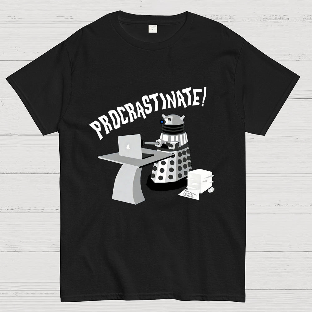 The procrastination robot is now online  T-Shirt