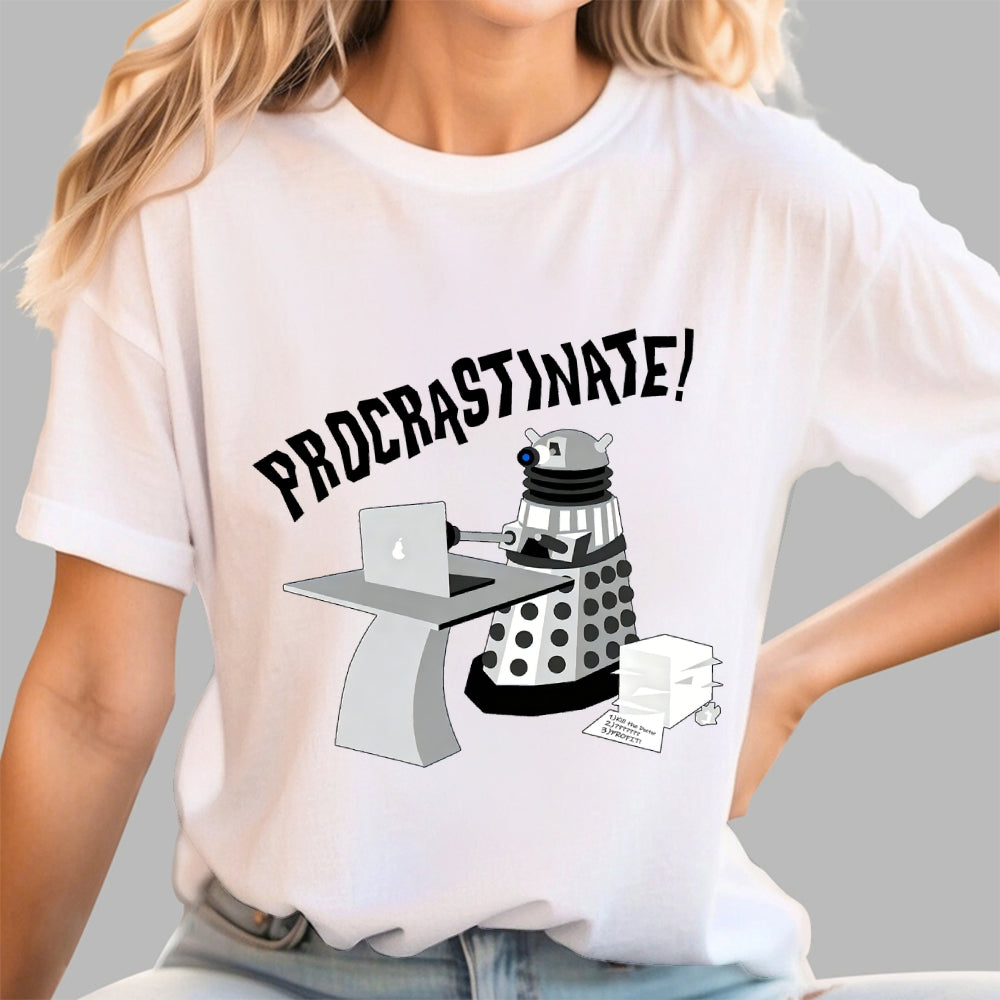 The procrastination robot is now online  T-Shirt