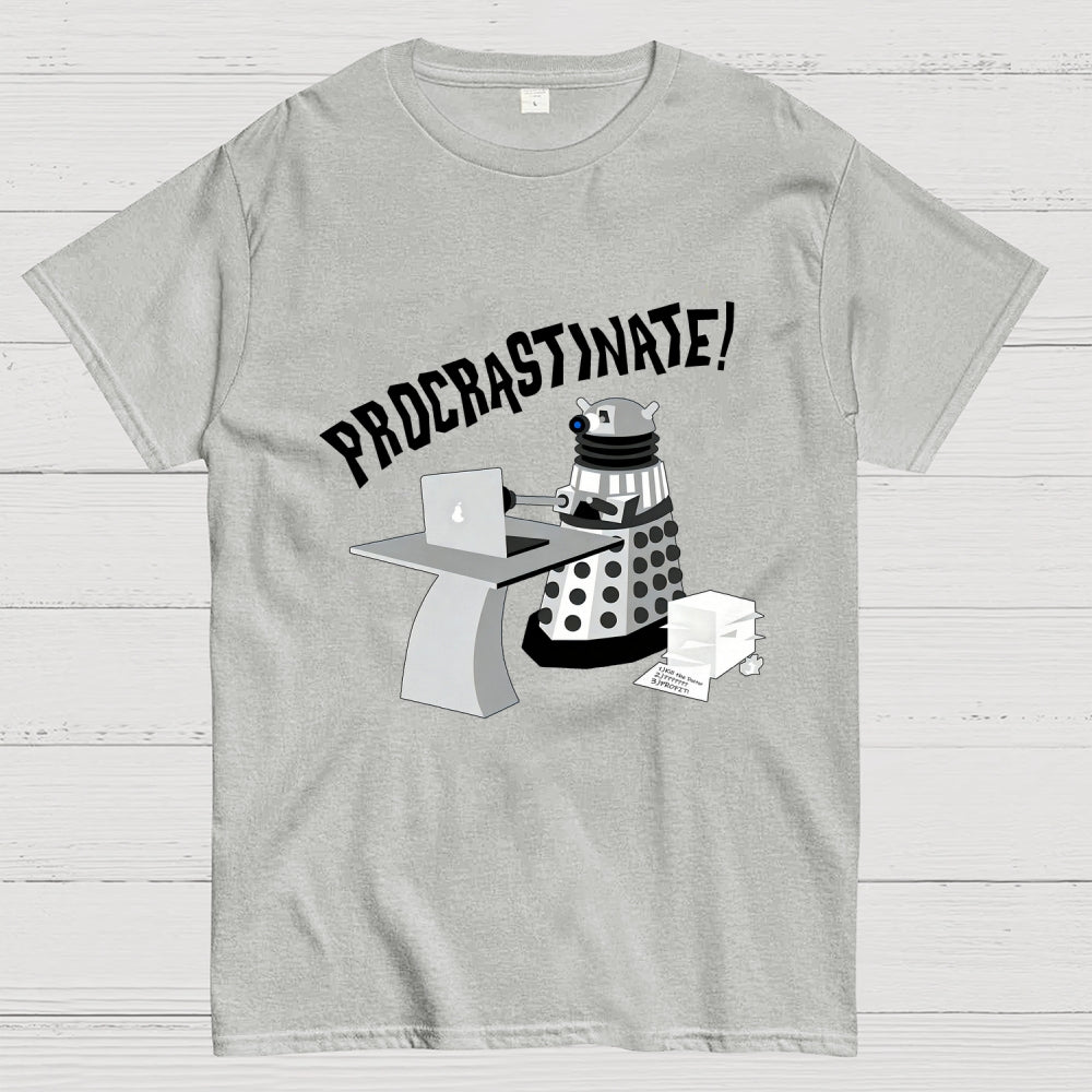 The procrastination robot is now online  T-Shirt