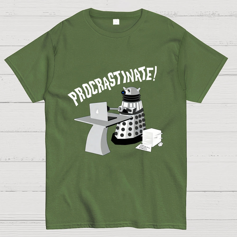 The procrastination robot is now online  T-Shirt