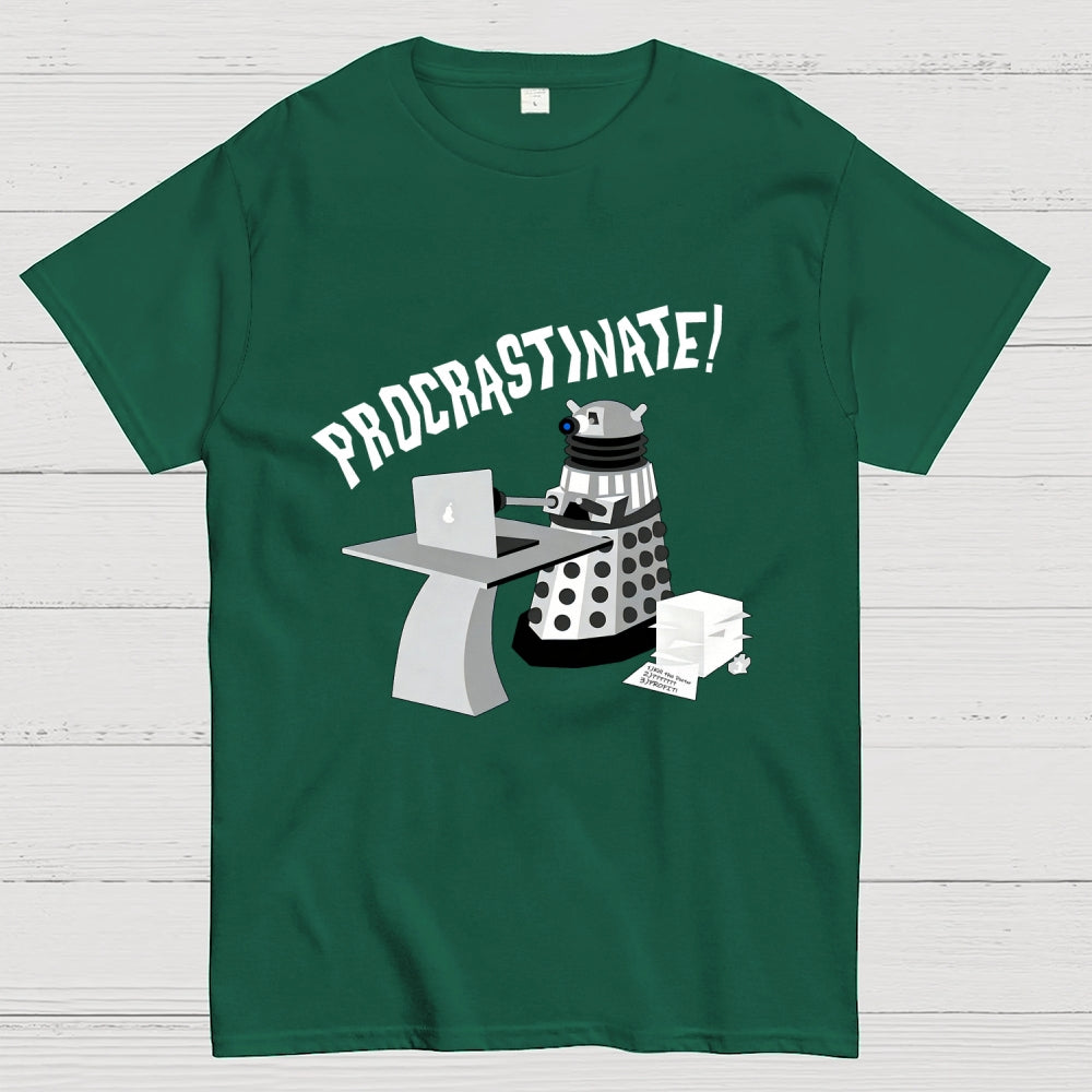 The procrastination robot is now online  T-Shirt