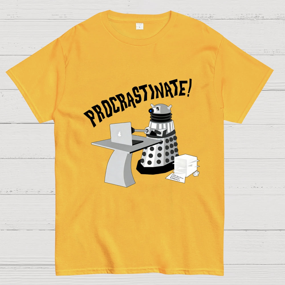 The procrastination robot is now online  T-Shirt