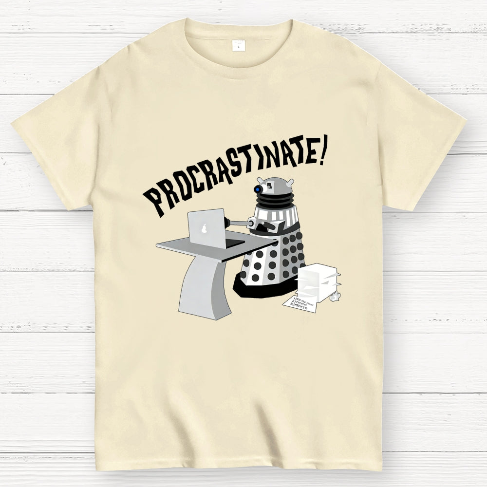 The procrastination robot is now online  T-Shirt