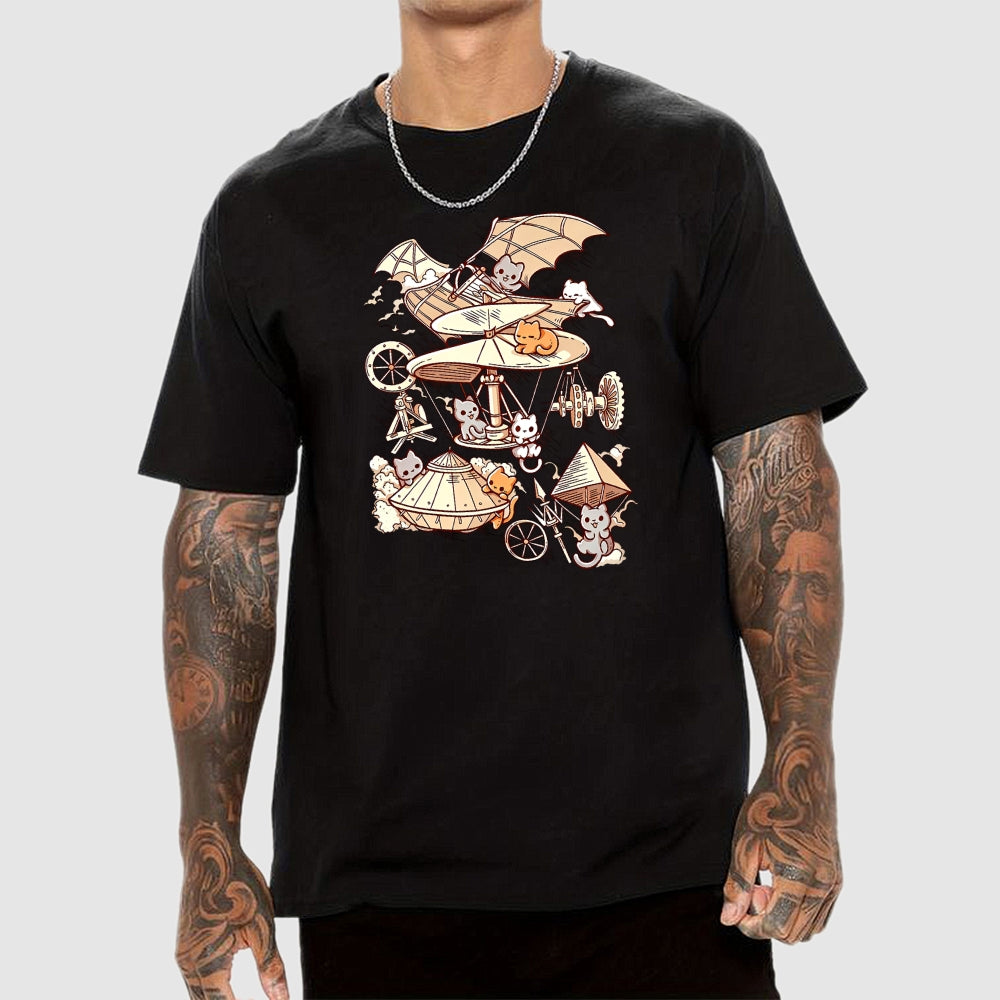 Vinci Kittens  T-Shirt