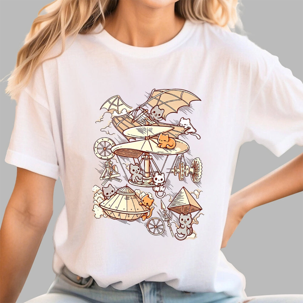 Vinci Kittens  T-Shirt