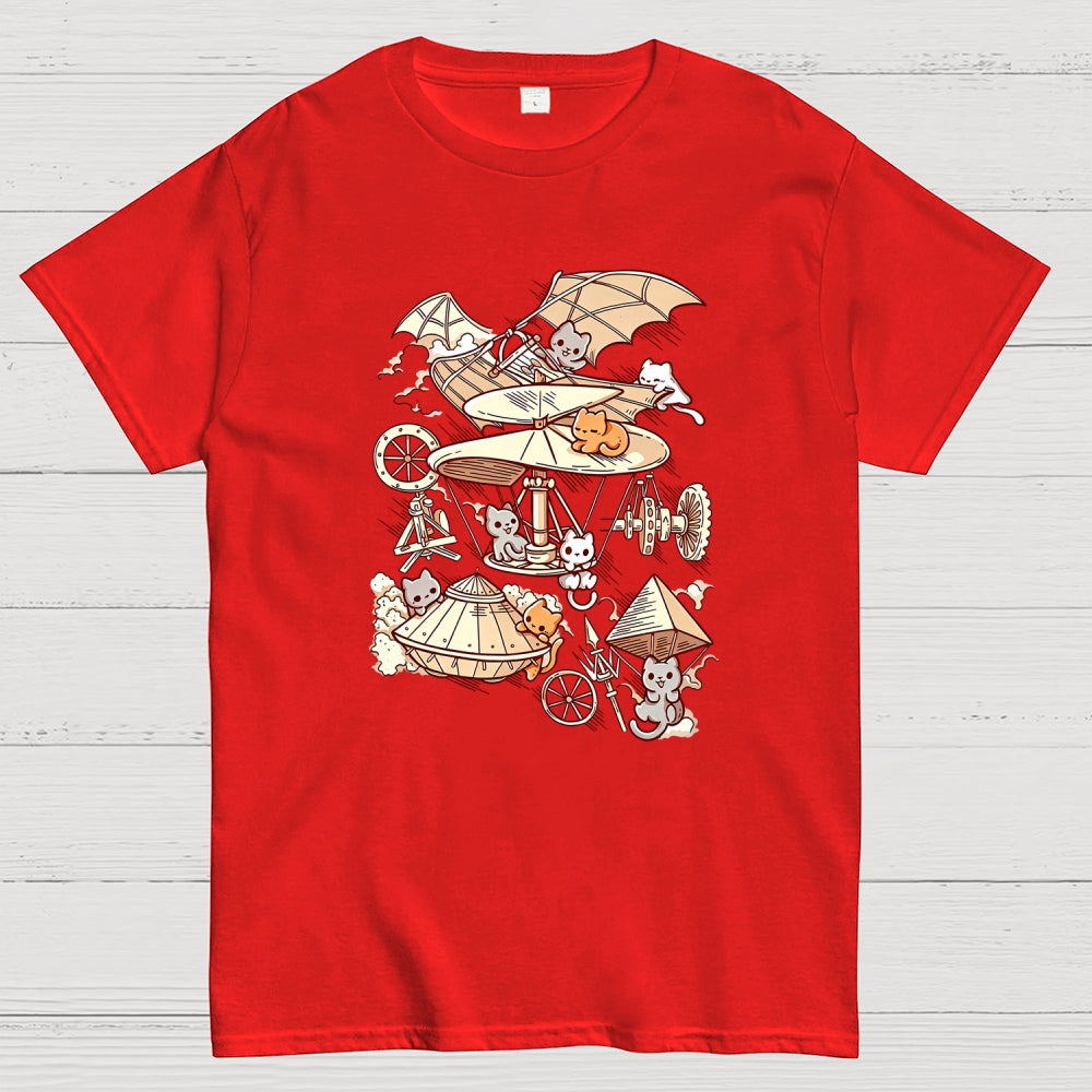 Vinci Kittens  T-Shirt