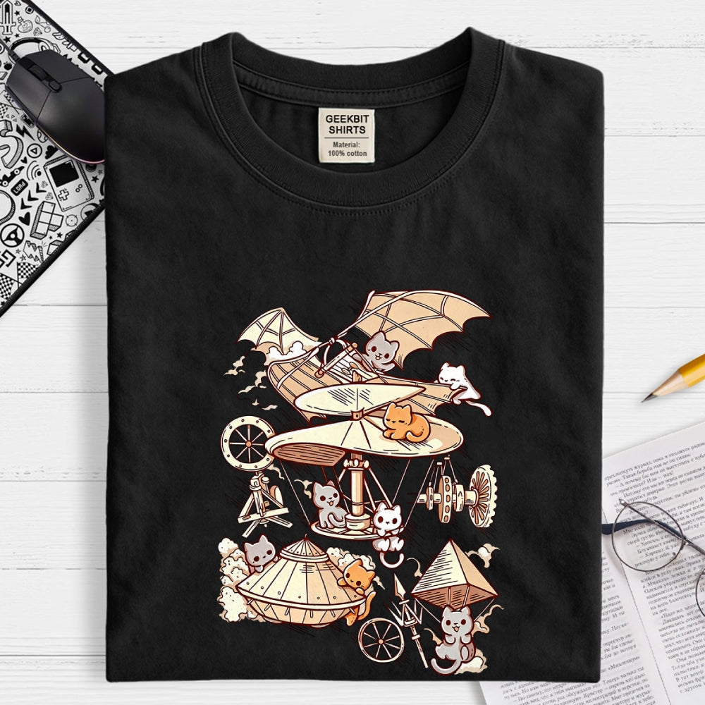Vinci Kittens  T-Shirt