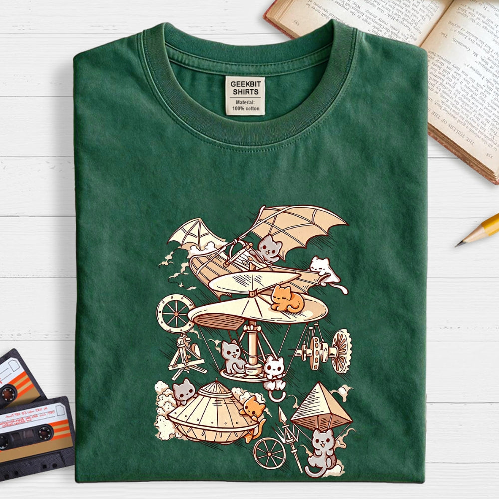 Vinci Kittens  T-Shirt