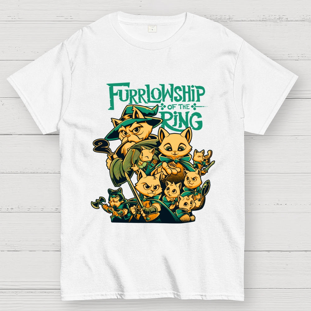 The Furrlowship Of The Ring  T-Shirt