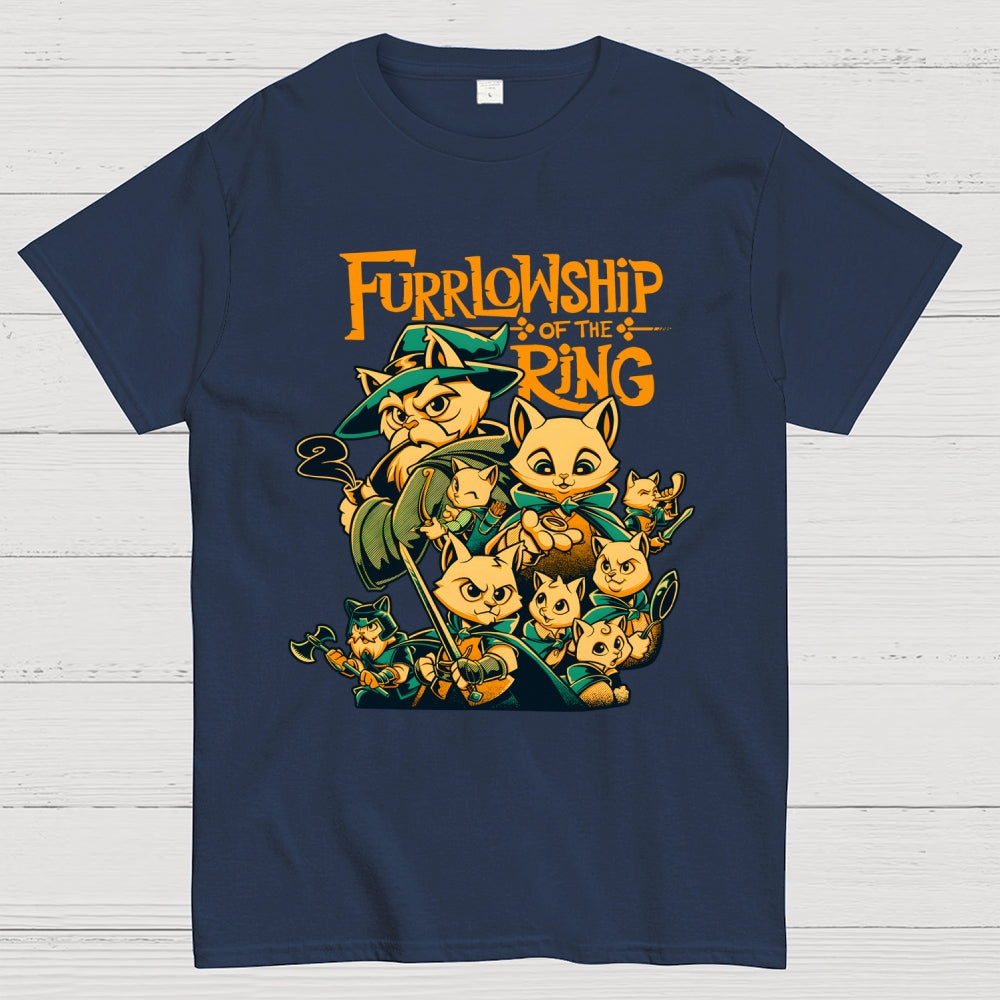 The Furrlowship Of The Ring  T-Shirt