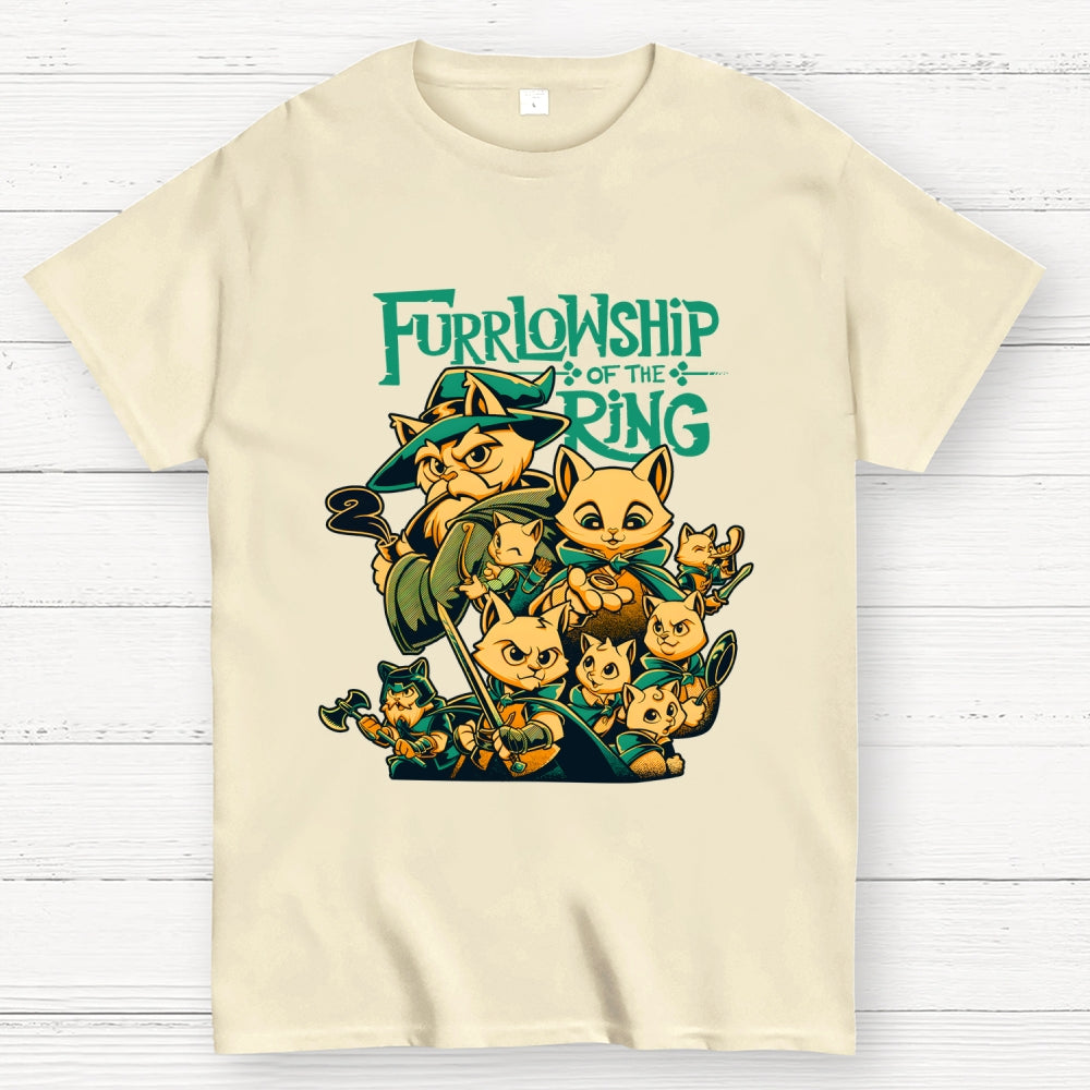 The Furrlowship Of The Ring  T-Shirt