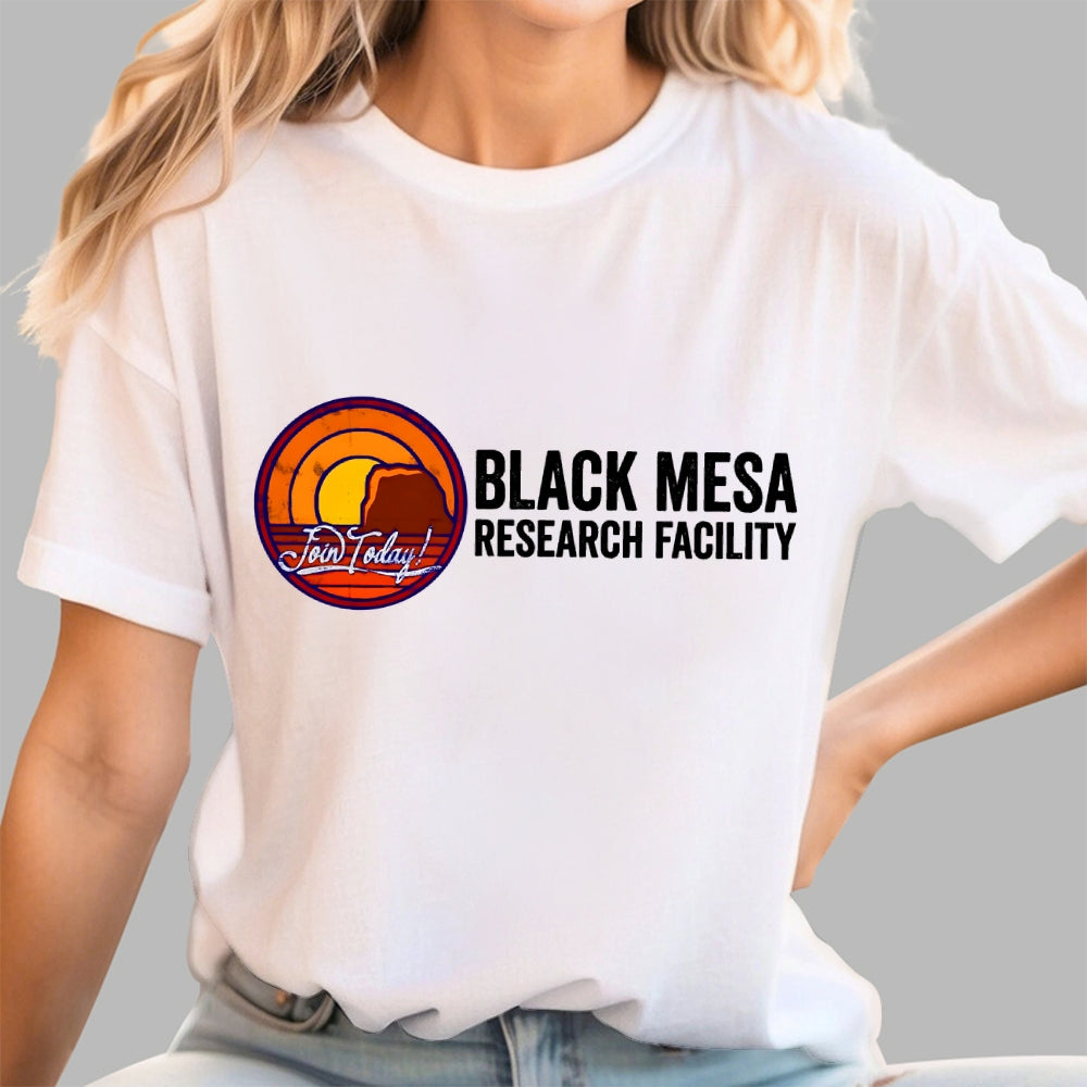 Black Mesa Research Facility Art Print  T-Shirt
