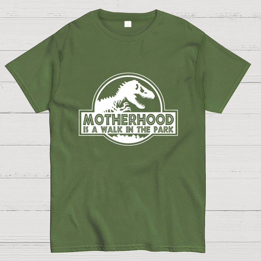 Motherhood Is A Walk In The Park  T-Shirt