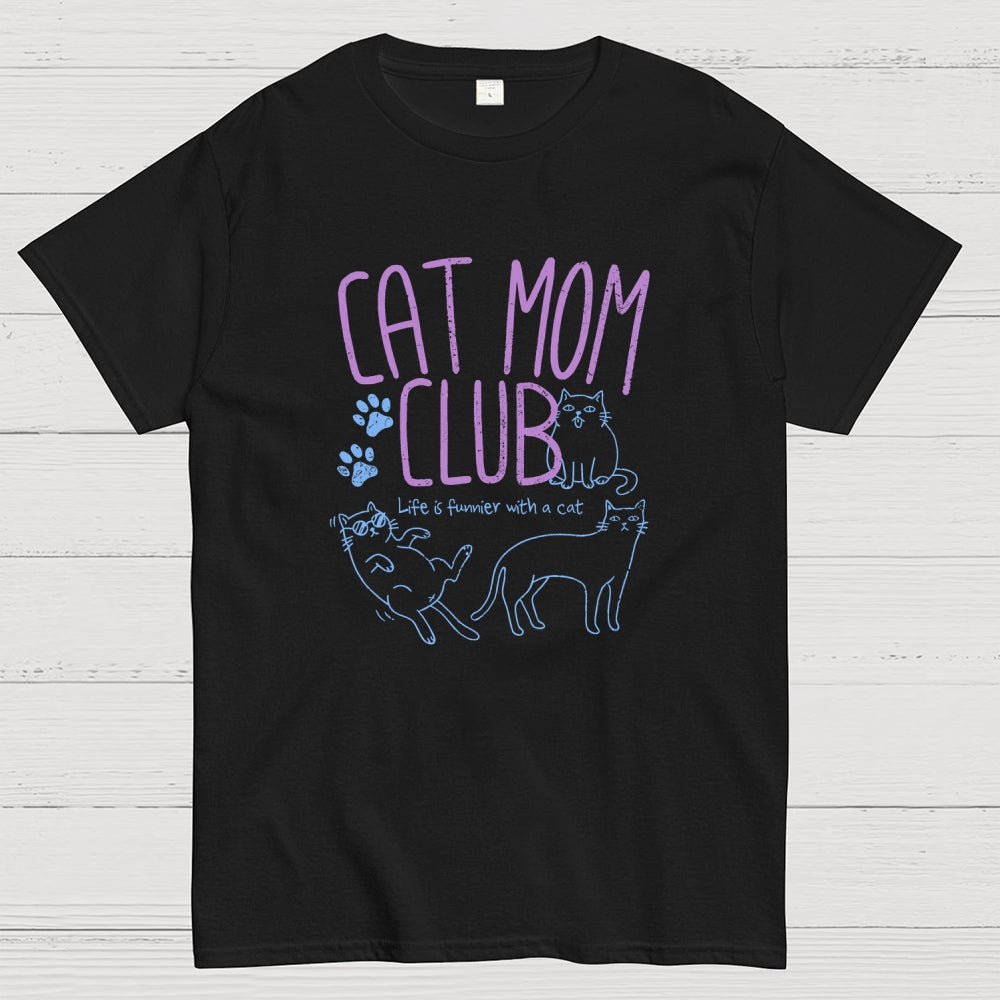 Cat Mom Club  T-Shirt