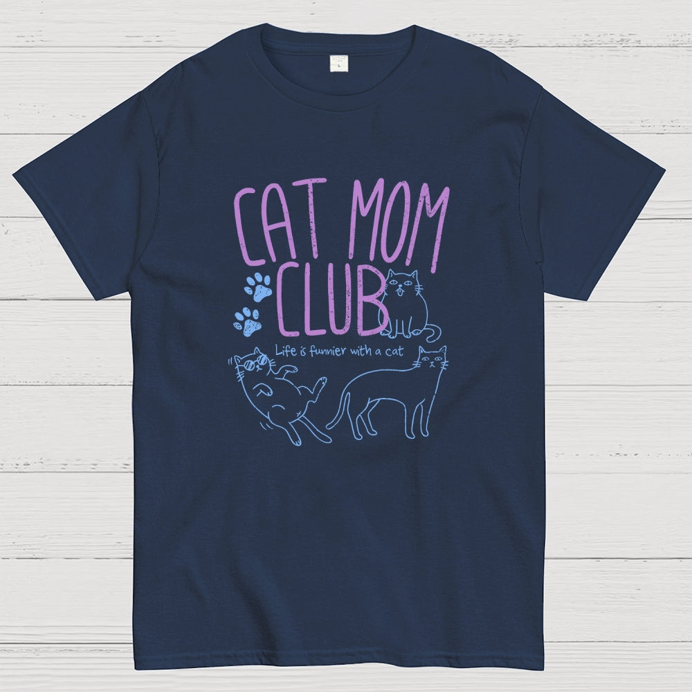 Cat Mom Club  T-Shirt