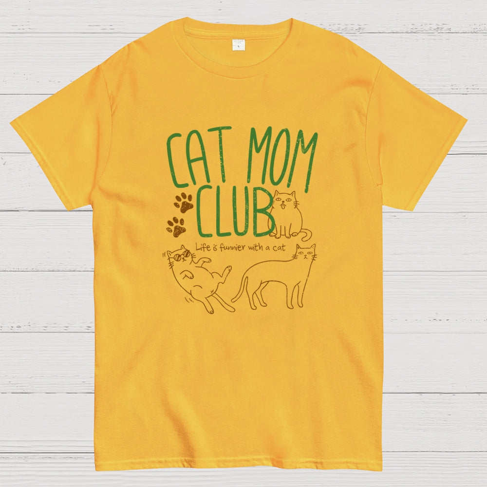 Cat Mom Club  T-Shirt