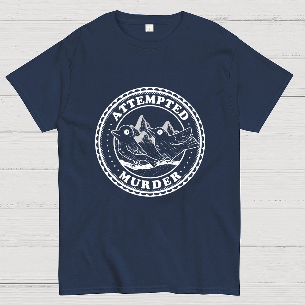 Attempted Murder Crows by Tobe Fonseca  T-Shirt
