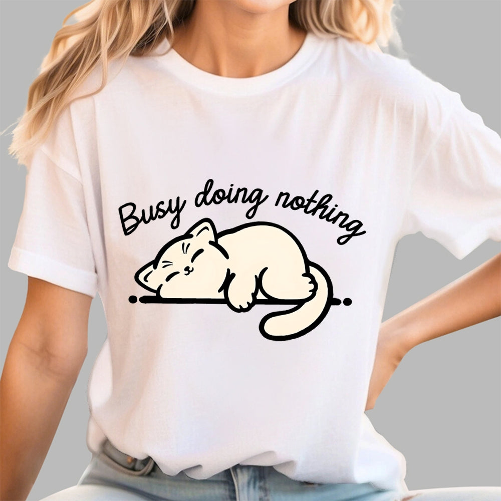 Busy Doing Nothing  T-Shirt