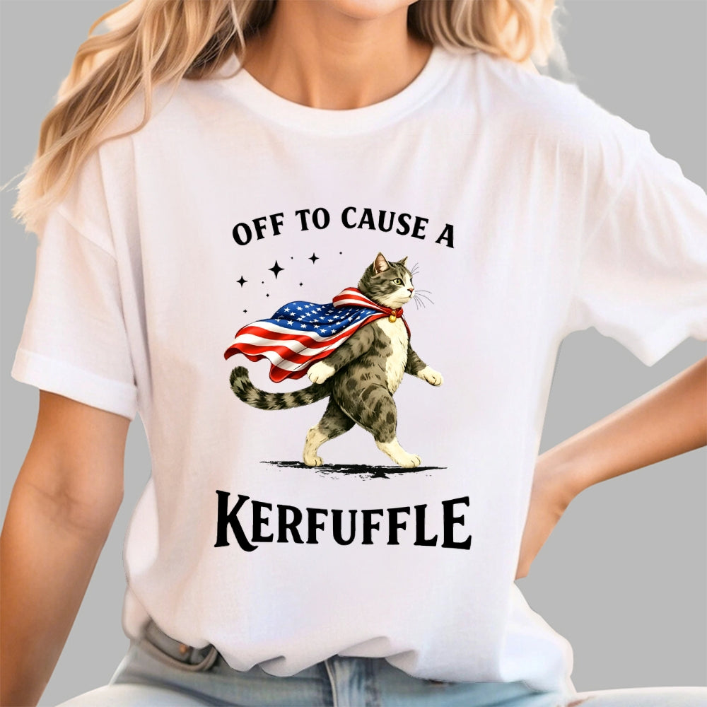 Off to Cause a Kerfuffle  T-Shirt