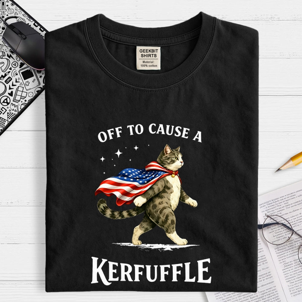 Off to Cause a Kerfuffle  T-Shirt