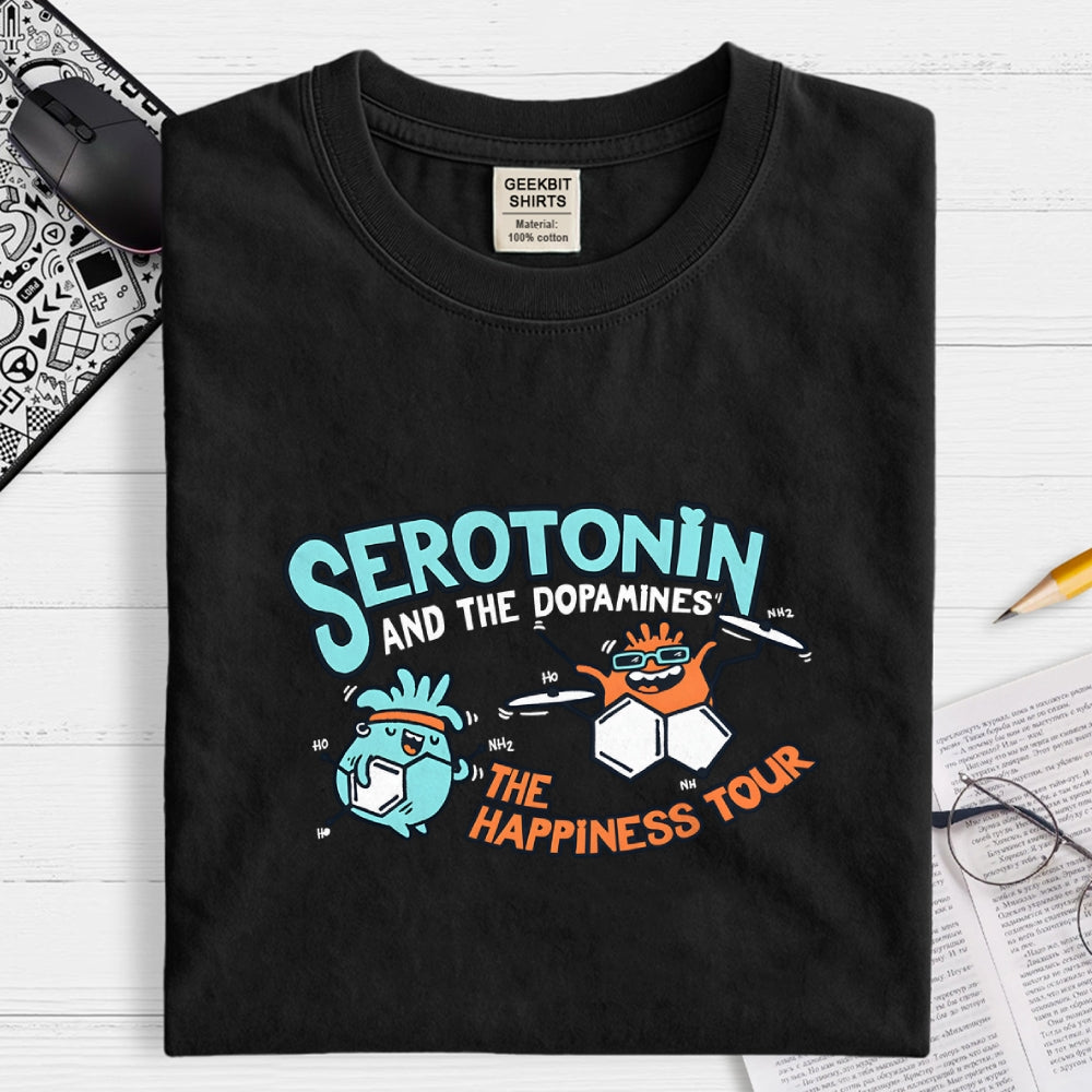 Serotonin & the Dopamines  T-Shirt