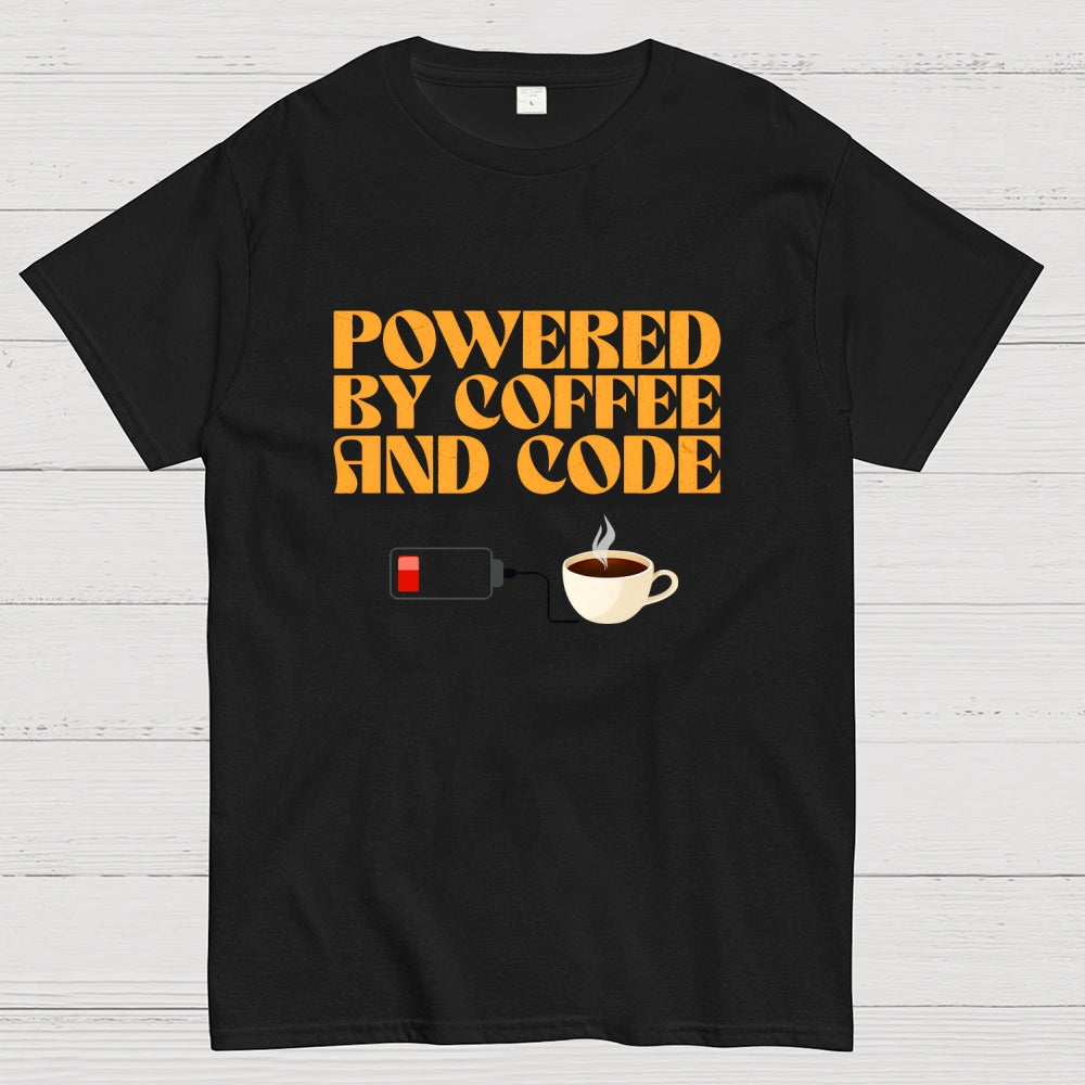 Powered by Coffee & Code  T-Shirt