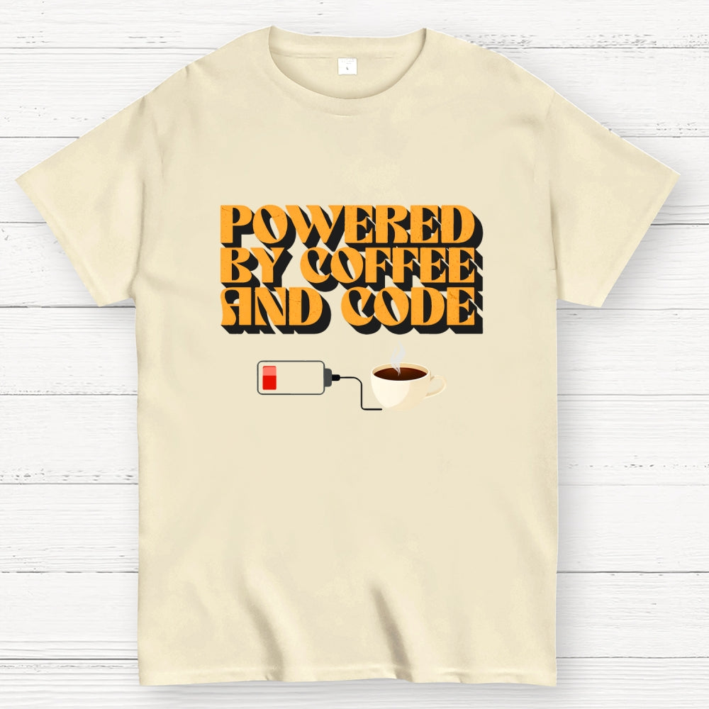 Powered by Coffee & Code  T-Shirt