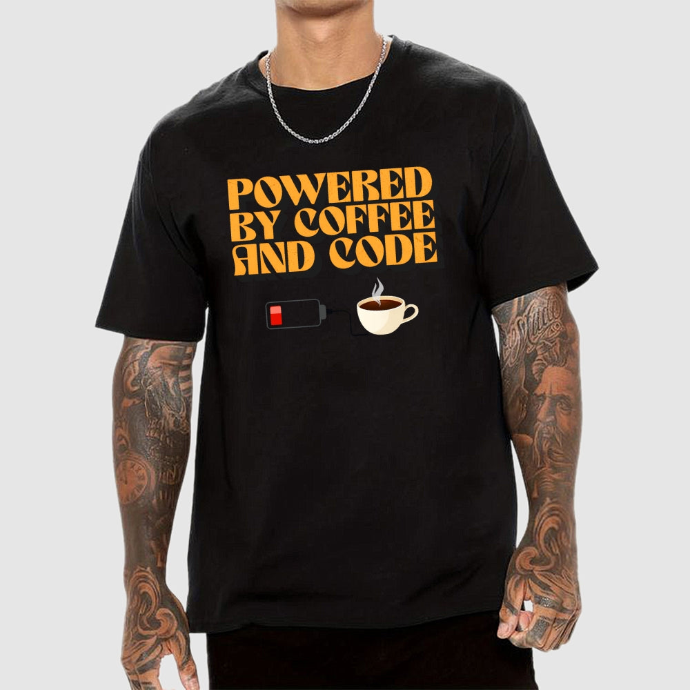 Powered by Coffee & Code  T-Shirt
