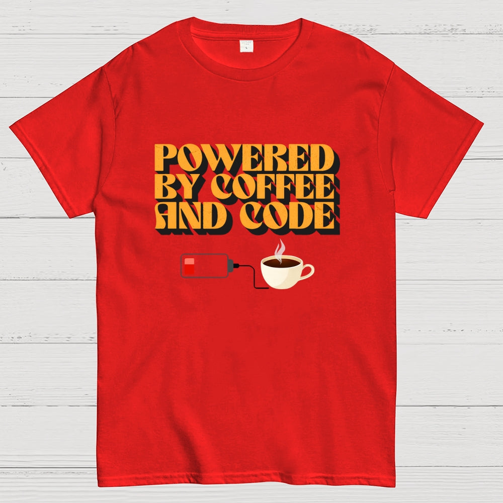 Powered by Coffee & Code  T-Shirt
