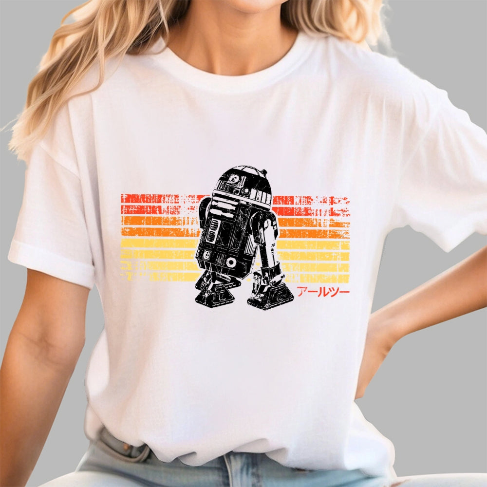Retro Rebel Droid  T-Shirt