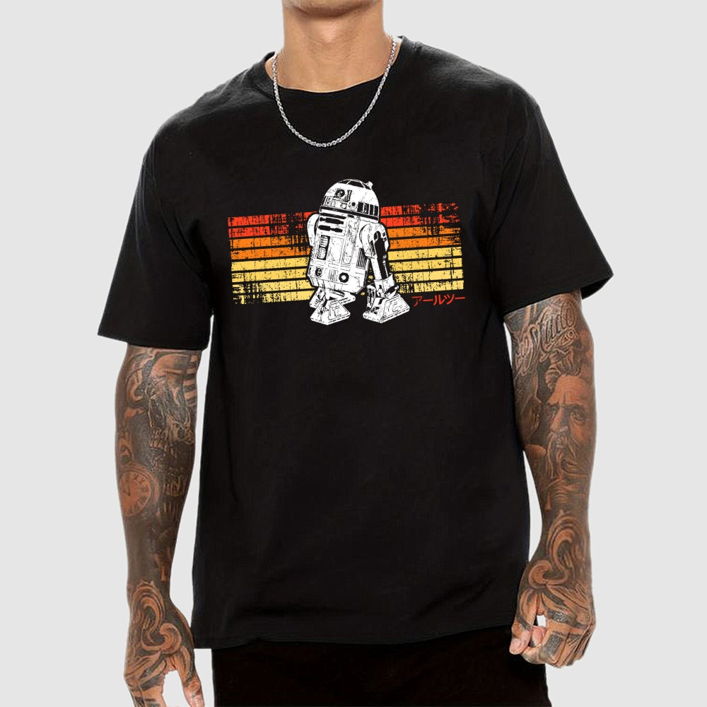 Retro Rebel Droid  T-Shirt