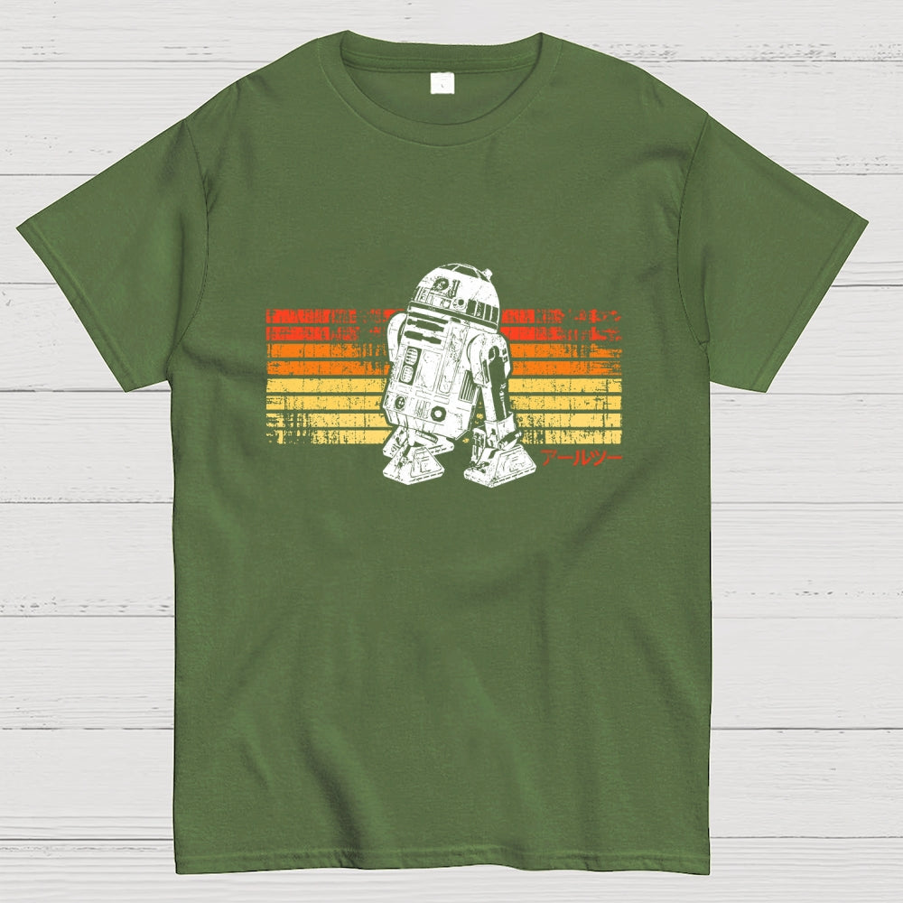 Retro Rebel Droid  T-Shirt