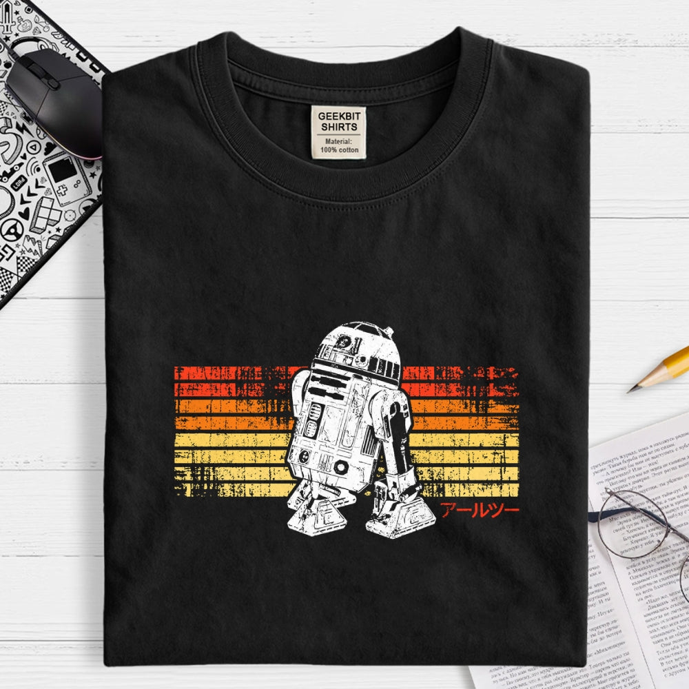 Retro Rebel Droid  T-Shirt