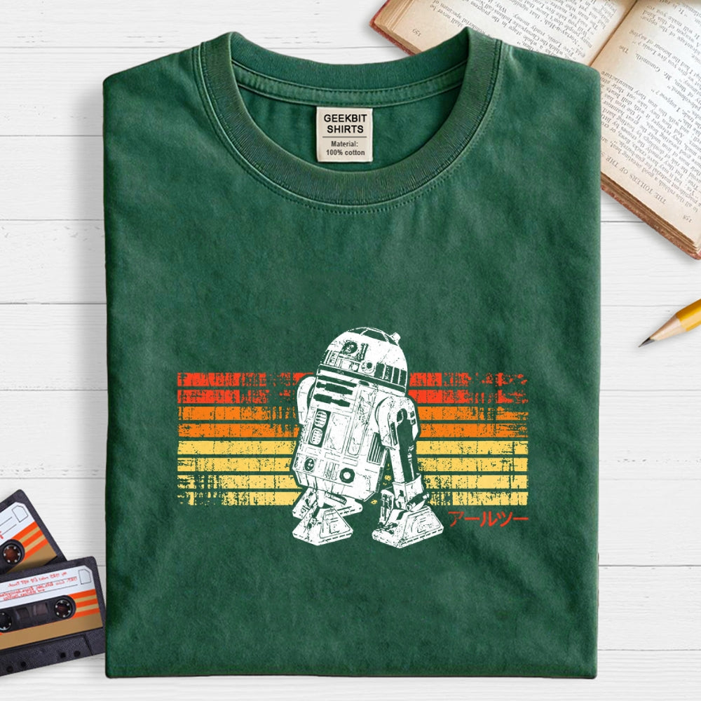 Retro Rebel Droid  T-Shirt