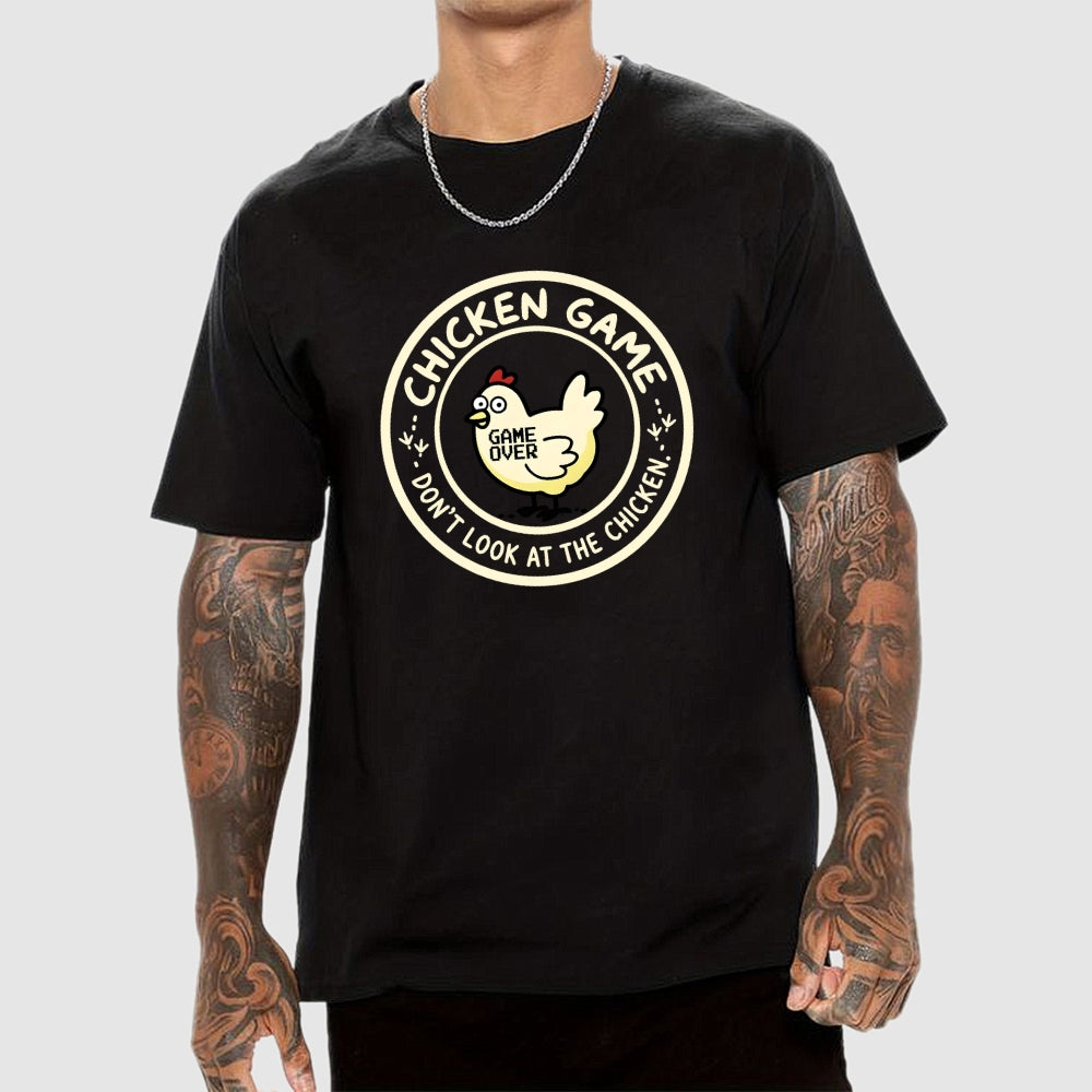 Chicken Game Art Print  T-Shirt